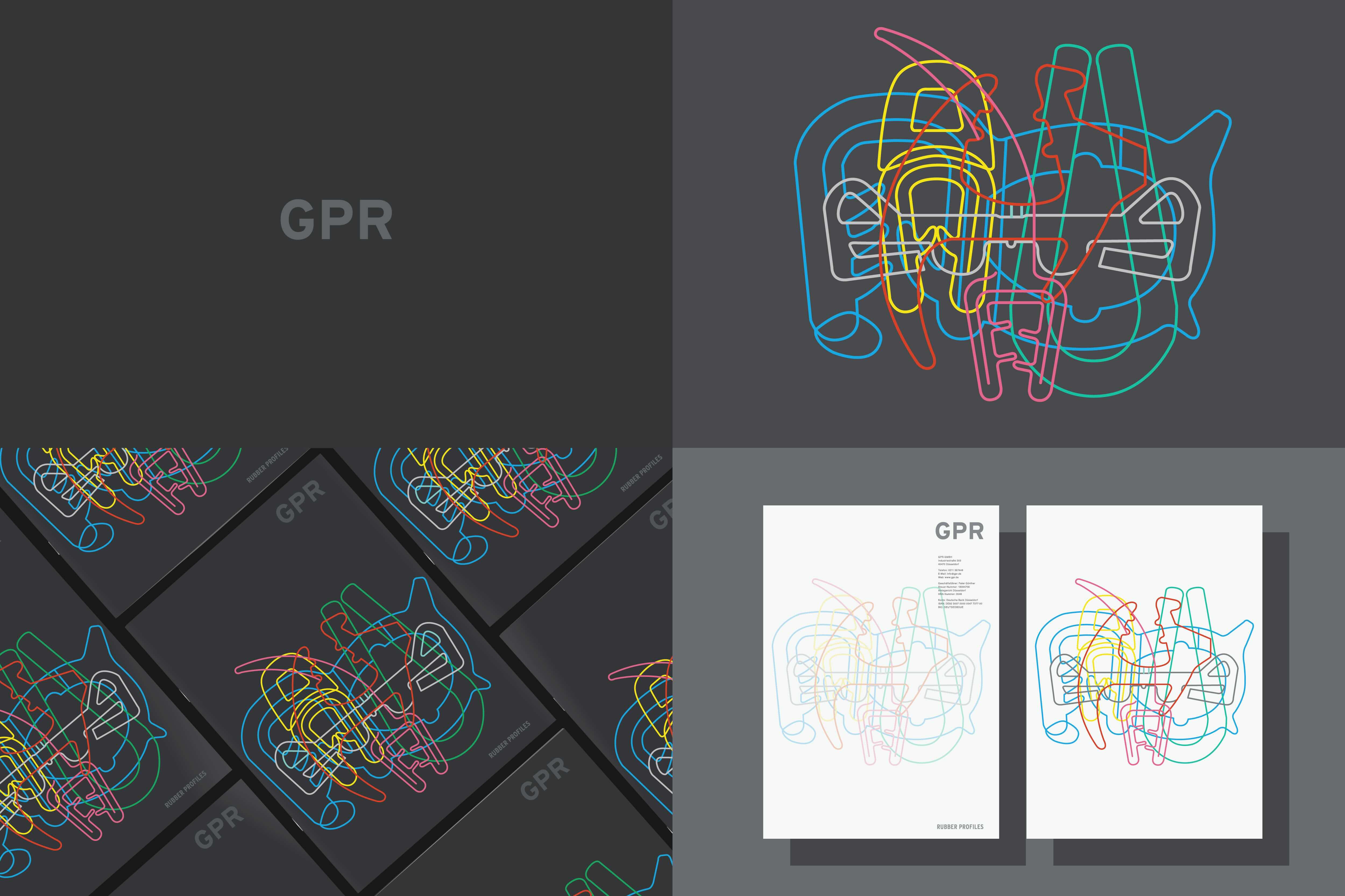 Logo Mediengestaltung GPR Gummiprofile