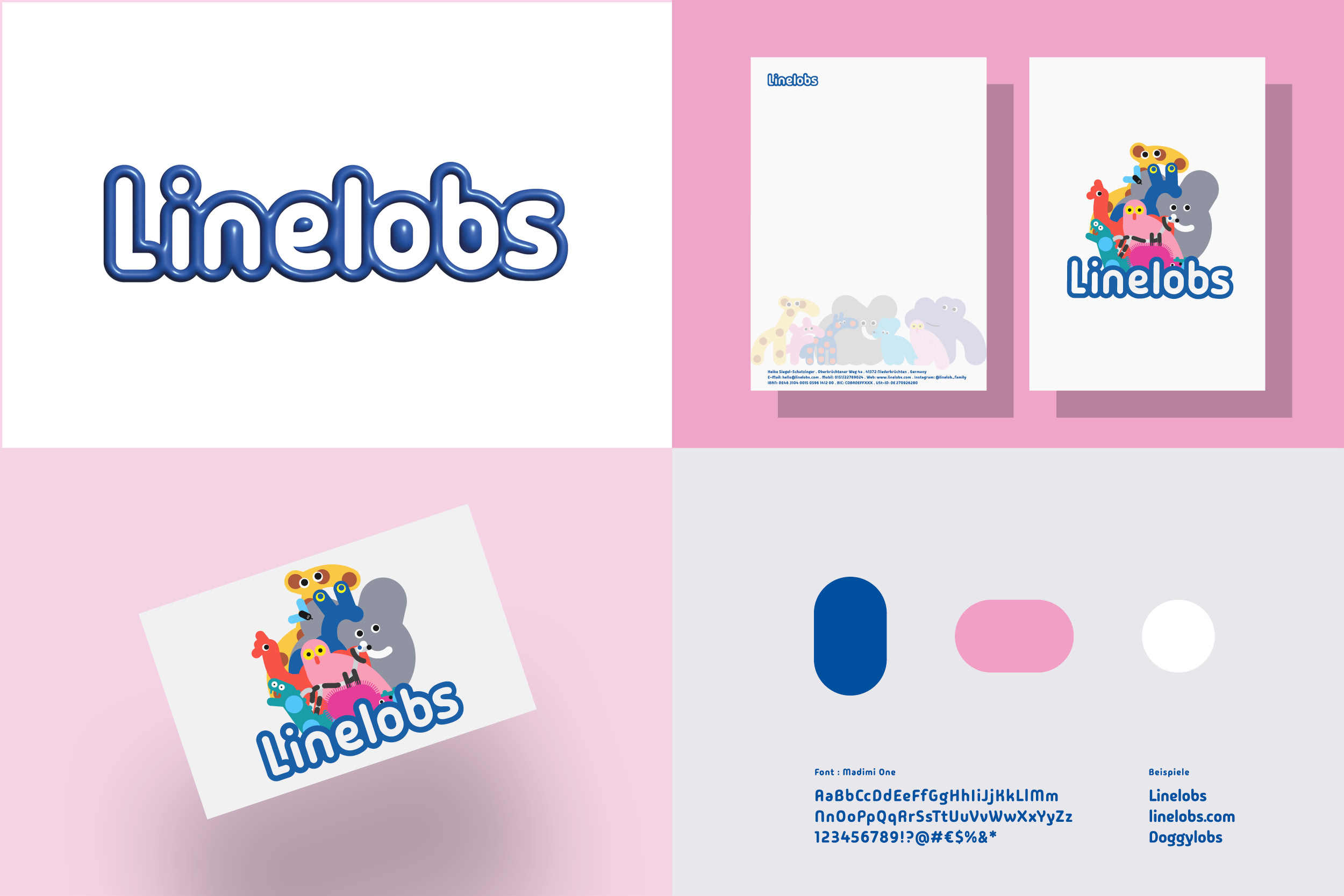 Logo-Design und Mediengestaltung Linelobs